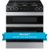 Samsung BESPOKE NSG6DG8550SR - 30 Inch Slide-In Gas Smart Range with Flex Duo™