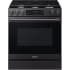 Samsung BESPOKE NSG80H60SE - 30 Inch Slide-In Gas Smart Range