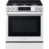 Samsung BESPOKE NSG80H60SW - 30 Inch Slide-In Gas Smart Range