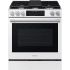 Samsung BESPOKE NSG90H60SW - 30 Inch Slide-In Gas Smart Range