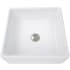 Nantucket Sinks Brant Point Collection NSV107A - 15 Inch Top Mount Bathroom Sink with 4 3/4 Inch Bowl Depth