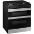 Samsung BESPOKE NSY6DG8550SR - 30 Inch Slide-In Dual Fuel Smart Range in Stainless Steel