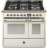 Steel Cucine Ascot Series AQY10SF4MNAO - 40 Inch Freestanding Dual Fuel Range