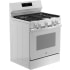 GE 500 Series GGF500PVWW - 30 Inch Freestanding Gas Range Angle