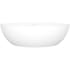 Rohl Corvara™ VBCOR55IO - 13 Inch Oval Vessel Bathroom Sink with Drain Hole Center