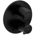 Rohl Parabola™ TPB46BK - Parabola™ Double Knob Handle Thermostatic and Pressure Balance Trim with 6 Functions in Black