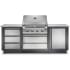 Napoleon OASIS™ ODK100BI32NSS - 32 Inch Built-In Outdoor Kitchen with 532 sq. in Total Grilling Area