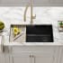 Kraus Bellucci™ KGUW233MB100100 - 33 Inch Single Bowl Granite Undermount Kitchen Sink