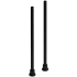 Rohl TU26BK - 26 Inch High Floor Mount Riser Pair in Black