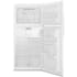 Whirlpool WRT108FFDW - 30 Inch Freestanding Top Freezer Refrigerator Shelving System