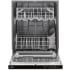 Whirlpool WDP540HAMZ - 24 Inch Fully Integrated Dishwasher Hybrid Tub with Dark Gray Interior