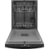 GE GDT535PGRBB - 24 Inch Fully Integrated Dishwasher Open View