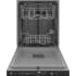 GE GDP630PGRBB - 24 Inch Fully Integrated Dishwasher Open View