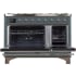 Ilve Majestic II Collection UM12FDNS3BGBLP - 48 Inch Blue Grey Natural Gas Freestanding Range