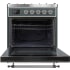 Ilve Majestic II Collection UM30DNE3BGCLP - Majestic II 30 Inch Dual Fuel Natural Gas Freestanding Range in Blue Grey with Chrome Trim