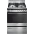 Fisher &amp; Paykel OR24SDPWGX2 - 24" Dual Fuel Range with 4 Gas Burners and 1.86 cu. ft. Capacity