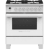 Fisher &amp; Paykel Series 9 OR30SCG6W1 - Dual Fuel Range, 30", 4 Burners, Self-Cleaning
