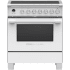 Fisher &amp; Paykel Series 9 OR30SCI6W1 - 30 Inch Freestanding Induction Smart Range with 4 Burners