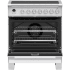 Fisher &amp; Paykel Series 9 OR30SCI6W1 - 30 Inch Freestanding Induction Smart Range with 4 Burners