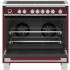 Fisher &amp; Paykel Series 9 OR36SCI6R1 - 36 Inch Freestanding Induction Smart Range with 5 Burners
