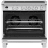 Fisher &amp; Paykel Series 9 OR36SCI6W1 - 36 Inch Freestanding Induction Smart Range with 5 Burners