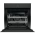 Fisher &amp; Paykel Series 11 OS24SMTNB1 - 24 Inch Single Combination Steam Smart Electric Wall Oven in Opened View