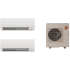Mitsubishi Electric MITHH24KMULTI2HEAD1212 - 24,000 BTU Multi Zone Mini Split System
