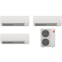 Mitsubishi Electric MITHH36KMULTI3HEAD9918 - 36,000 BTU Multi Zone Mini Split System