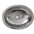 Nantucket Sinks Brightwork Home Collection OVSOF - 17 Inch Undermount Single Bathroom Sink with 18 Gauge Stainless Steel