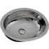 Nantucket Sinks Brightwork Home Collection OVSOF - 17 Inch Undermount Single Bathroom Sink Angled View