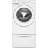 Whirlpool Duet WFW81HEDW - Front with Pedestal