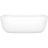 Rohl Edge™ ELDNSWNO - 34 Inch Freestanding Soaking Bathtub With Void And No Overflow Hole