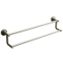 Rohl ST6BN - Star Double 24" Towel Bar in Brushed Nickel