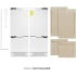 ZLINE RBIVZ60CB - 60 Inch Built-In Bottom Freezer French Door Refrigerator