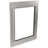 Perlick G5 LUXE 1056129 - 24 Inch Glass Overlay Panel Kit with Premium Knurl Finish, Reversible Hinge, No Lock