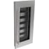 Perlick G5 LUXE 1056640 - 15 Inch Glass Overlay Panel Kit with Premium Knurl Finish, Reversible, No Lock