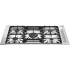 Smeg Classic Design PGFU36X2 - 36 Inch Gas Cooktop in Front View