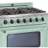 Unique Appliances Classic Retro UGP36CRLG - 36 Inch Freestanding Retro Gas Range Viewing Window