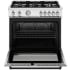 Bertazzoni Master Series MAS365DFMBIVLP - 36 Inch Freestanding Dual Fuel Range with 5 Sealed Burners