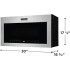 Frigidaire Professional Series PMOS1980AF - Over-The-Range Microwave