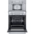 Thermador Professional Series PODMC301W - 30 Inch Double Combination Smart Electric Wall Oven with 6.1 cu. ft. Total Capacity in Opened View