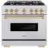 ZLINE Classic Series CDRSZ36G - 36 Inch Freestanding Dual Fuel Range