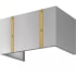 Zephyr BKDC212APG - Duct Cover Banding Kit in Polished Gold Finish for 12 Inch Alto Duct Covers