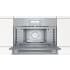 Thermador Professional Series POM301W - 30 Inch Double Combination Smart Electric Wall Oven with 6.1 cu. ft. Total Capacity in Microwave Opened View