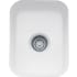 Franke CCK11013WH - 13 Inch Undermount Single Bowl Fireclay Sink