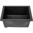Nantucket Sinks PR1815BL - 15 Inch Dual-Mount Single Bar/Prep Sink with Drain Opening