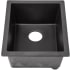 Nantucket Sinks PR1815BL - 15 Inch Dual-Mount Single Bar/Prep Sink with Drain Opening
