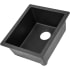 Nantucket Sinks PR1815BL - 15 Inch Dual-Mount Single Bar/Prep Sink