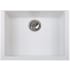 Nantucket Sinks Plymouth Collection PR2418W - 24 Inch Undermount Single Bowl Kitchen Sink with 7 7/8 Inch Bowl Depth