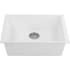 Nantucket Sinks Plymouth Collection PR2418W - 24 Inch Undermount Single Bowl Kitchen Sink